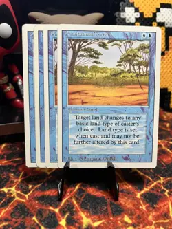 MTG - Phantasmal Terrain - 70 - C - Revised Edition - REGULAR (x4) - Image 1