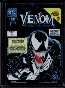 2025 Magic MTG Marvel's Spider-Man Venom Eddie Brock Spider Man Eternal #0012 - Image 1