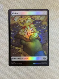 Plains - 253 - MTG: Teenage Mutant Ninja Turtles - Pizza Land - Foil - Image 1