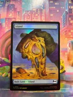 Island Pizza Land Foil #254 MTG Teenage Mutant Ninja Turtles TMT EN NMIsland Piz - Image 1