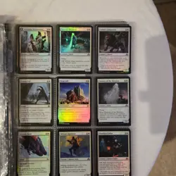 magic the gathering foil lot white rare mythic large lot ALL FOIL MGT - Image 4