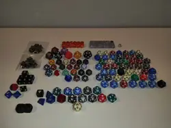 Mtg Magic The Gathering D20 Dice Lot - Image 1