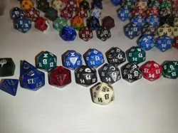 Mtg Magic The Gathering D20 Dice Lot - Image 3