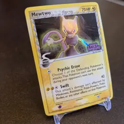 Mewtwo (Delta Species) 24/110 Holon Phantoms Holo Rare Pokemon TCG LP - Image 2