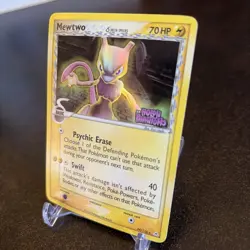 Mewtwo (Delta Species) 24/110 Holon Phantoms Holo Rare Pokemon TCG LP - Image 3