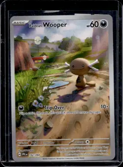 2025 Pokemon Phantasmal Flames Paldean Wooper Illustration Rare #102/094 - Image 1