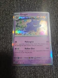 Gengar 151 Holo Pokemon TCG 094/165 Scarlet & Violet Rare - Image 1