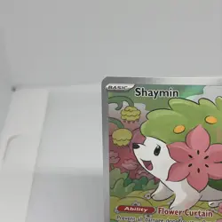 Pokemon TCG Shaymin Holo Card Illustration Rare, 185/182, Destined Rivals Series - Image 4