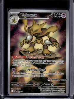 2025 Pokemon MEP Black Star Promos Alakazam #009 - Image 1