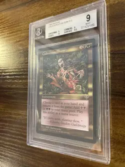 MTG✨CADAVEROUS BLOOM✨Mirage BGS Quad 9’s+ MINT RARE Enchantment RESERVE LIST - Image 4