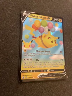 Flying Pikachu V 006/025 Celebrations NM Ultra Rare Pokemon Card - Image 2