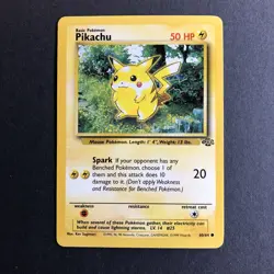 Pokemon TCG Pikachu Jungle 60/64 Regular Unlimited Common - Image 1