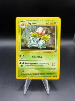 POKEMON TCG IVYSAUR BASE SET 30/102 - Image 1