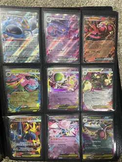 Huge Pokemon 135 Card Collection Lot Modern Binder Ex, SIR, IR, Megas, Holos - Image 5