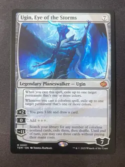 Ugin, Eye of the Storms (Tarkir: Dragonstorm) - NM Pack Fresh MTG - Image 1