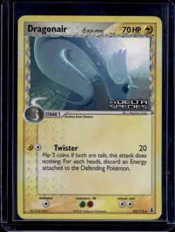2005 Pokemon EX Delta Species Dragonair Reverse Holo #42/113 - Image 1