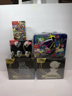 Sealed Pokemon TCG - Mega Evolution Lot - Lunch Box , ETBs , Bundle booster Box - Image 1