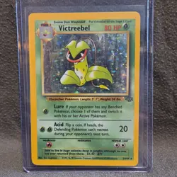 Pokemon Victreebel Jungle Holo Rare 14/64 80 HP Wizards of the Coast - Image 1