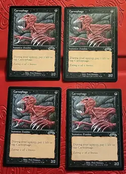 MTG Carnophage x4 LP ~Exodus (Magic the Gathering)*Free Shipping* - Image 1