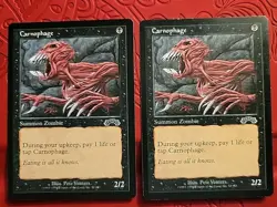 MTG Carnophage x4 LP ~Exodus (Magic the Gathering)*Free Shipping* - Image 3