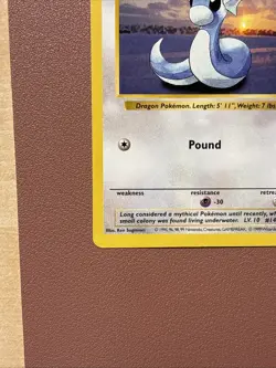 Pokemon TCG Dratini 026/102 Base Set Shadowless Regular Card LP Condition - Image 5