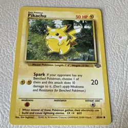 Pokemon TCG Pikachu Jungle 60/64 Regular Unlimited Common - Image 1
