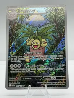 Pokemon TCG Exeggutor Mega Evolution 135/132 Illustration Rare Holo - Image 1