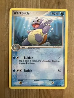 Wartortle - 42/100 - Uncommon LP English Pokemon EX Crystal Guardians - Image 1