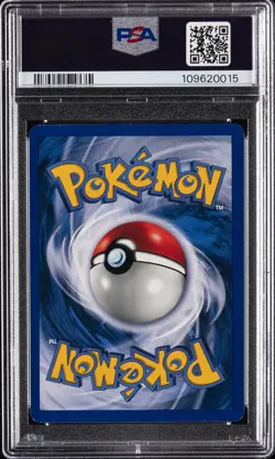 1999 POKEMON GAME SHADOWLESS #7 HITMONCHAN-HOLO PSA 8 - Image 2