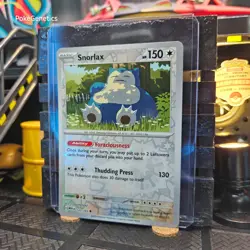 Snorlax 151 Reverse Holo Pokemon TCG 143/165 Scarlet & Violet Uncommon - Image 2