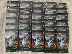 The Lord of The Rings Set Booster Packs MTG Magic The Gathering - Image 1