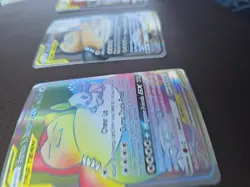 NM | Pokemon Eevee & Snorlax GX 171/181 Sm-Team Up Ultra Rare Full Art Holo - Image 4