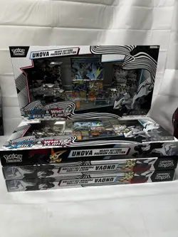 Lot Of 4 Pokemon UNOVA Heavy Hitters Premium Collection Costco Exclusive New - Image 1