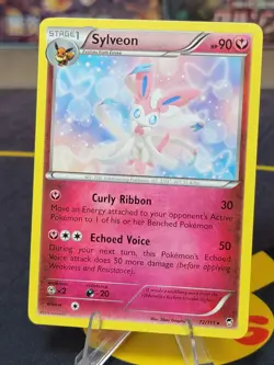 Pokemon TCG Sylveon 72/111 Furious Fists Non-Holo 2014 LP Lightly Played - Image 1