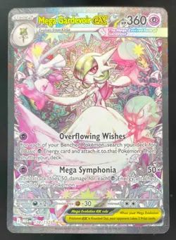 2025 Pokemon Mega Evolution #178/132 Mega Gardevoir ex Special Illustration Rare - Image 1