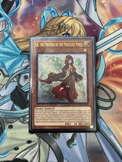 Lo, The Prayers Of The Voiceless Voice Ultimate Rare OP26-EN002 Yugioh - Image 1