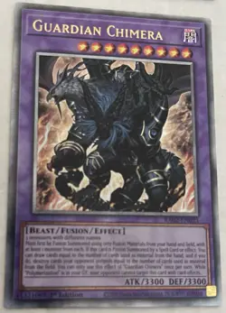 YUGIOH - Guardian Chimera - Quarter Century Rare - 1st Ed - RA02-EN023 - Image 1