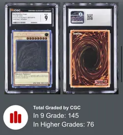 Yu-Gi-Oh Ghosts from the Past: the 2nd Haunting: Blue-Eyes White Dragon CGC MT 9 - Image 3