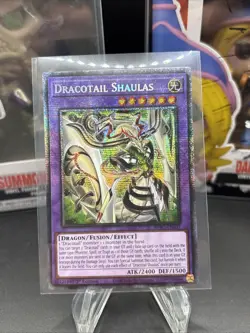 Dracotail Shaulas BPRO-EN037 Starlight Rare 1st Edition Yu-Gi-Oh Tcg NM/MINT - Image 1