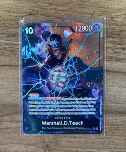 Marshall.D.Teach OP09-093 Alt Art One Piece Emperors in the New World English EN - Image 1