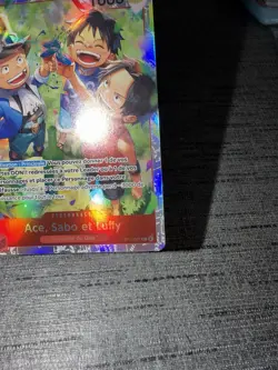 Carte One Piece Ace, Sabo Et Luffy OP13-007 SR Foil Francais - Image 5