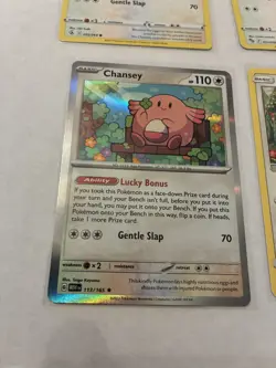 Lot Of 7 Chansey and Blissey Pokemon Cards - Image 2