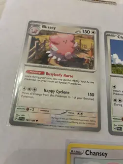 Lot Of 7 Chansey and Blissey Pokemon Cards - Image 3