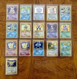 WOTC Pokemon Base Set NM- 509 Card Lot• Actual Cards Shown-Some Shadowless - Image 1