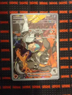 Pokemon TCG Team Rockets Houndoom Illustration Rare Card 191/182 Destined Rivals - Image 5