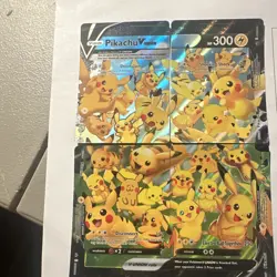 Pokemon Pikachu V-UNION 4-Card Set Holo English Nintendo The Pokemon Company - Image 1
