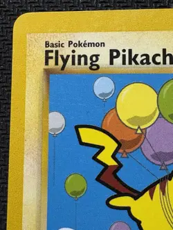 Flying Pikachu Promo #25 Pokemon TCG WOTC Black Star Vintage 2001 Rare Card - Image 2
