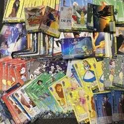 WEISS SCHWARZ DISNEY 100 MARVEL PIXAR STAR WARS ---- 50 MIXED CARD LOT - Image 1