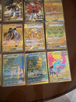 Pokemon TCG Hyper Rare Gold 20 Card Lot NM - Including Mew, Zapdos & More - Image 3