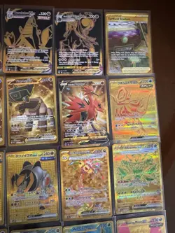 Pokemon TCG Hyper Rare Gold 20 Card Lot NM - Including Mew, Zapdos & More - Image 4